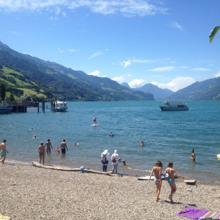 Beach Walensee